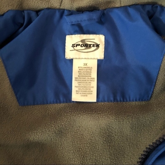 Sportek Coat Size 3X - Picture 3 of 6